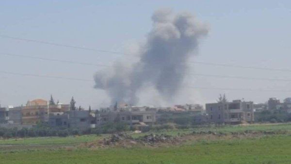 من المعارك في ريف درعا 