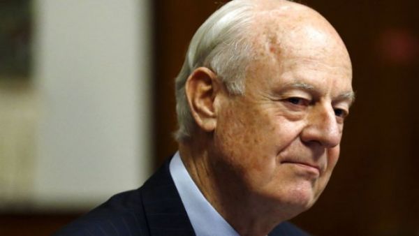 المبعوث الأممي ستافان دي ميستورا 