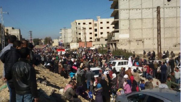 أهالي تجمع الذيابية للنازحين جنوب دمشق يبدأون العودة إلى منازلهم