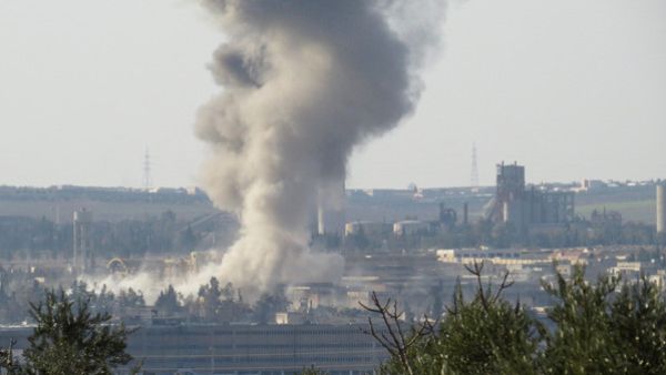 قصف صاروخي على مواقع في ريف حلب/ ارشيفية