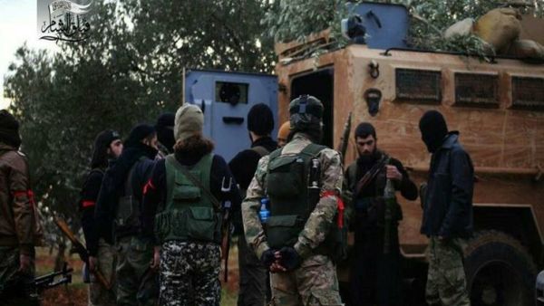 مقاتلون من (فيلق الشام الإسلامي) 