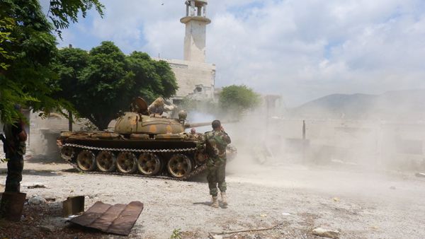 من المعارك في حي جوبر الدمشقي/ أرشيفية