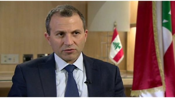وزير الخارجية اللبناني جبران باسيل