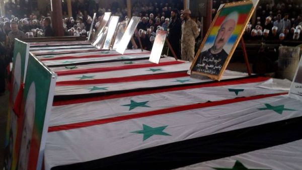 أهالي السويداء يشيعون ضحايا هجوم داعش على المحافظة