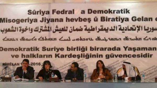 الاعلان عن النظام الفدرالي الكردي في مناطق سيطرة الاكراد في شمال سوريا