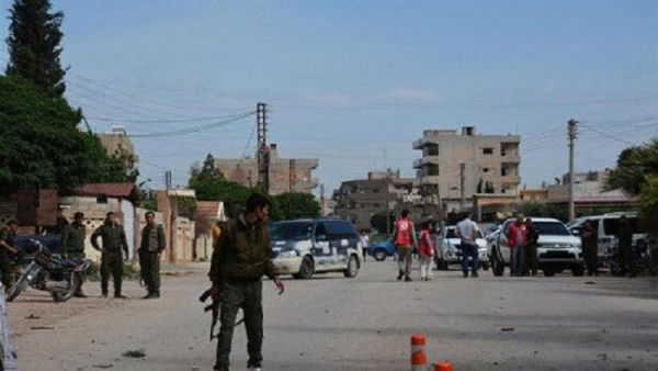 تفجير انتحاري يستهدف حاجزا لقوات الامن الكردية في مدينة القامشلي