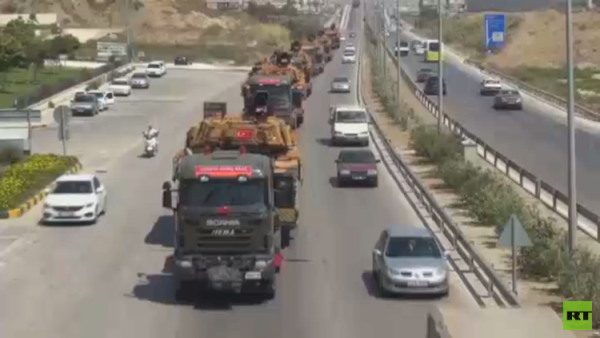  رتل عسكري تركي/ أرشيفية