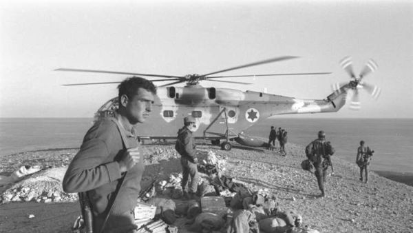 القوات الإسرائيلية على جزيرة شدوان المصرية
