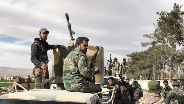 الجيش السوري يستقدم تعزيزات ضخمة إلى محيط مدينة بصرى الشام في ريف درعا الشرقي