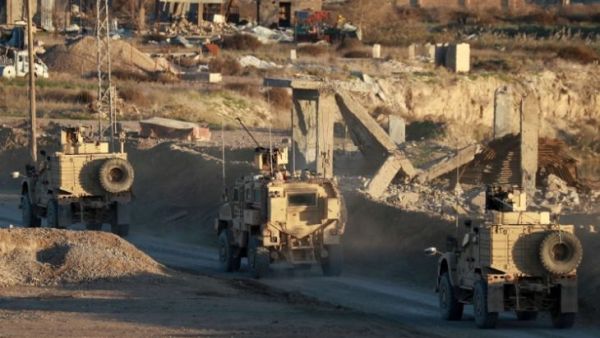 عربات عسكرية أمريكية شمال سوريا