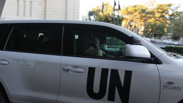 خبراء منظمة حظر الأسلحة الكيميائية يصلون إلى مدينة دوما