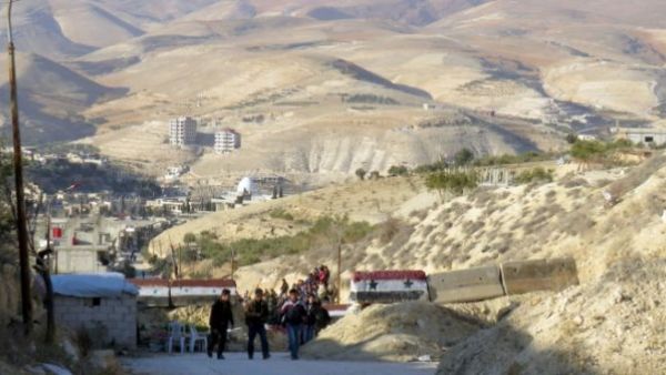 منطقة وادي بردى في ريف دمشق