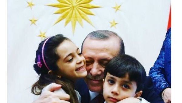 Bana Alabed told Turkey's President Recep Tayyip Erdogan "I love you." (AFP/File)