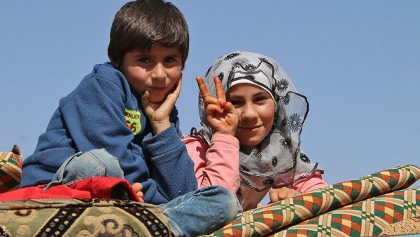 يبلغ عدد اللاجئين السوريين وفق الأمم المتحدة 5,6 مليون شخص محور مبادرة اقترحتها موسكو على واشنطن الشهر الماضي