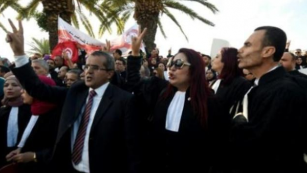 قضاة تونس يدخلون في إضراب جديد لمدة ثلاثة أيام