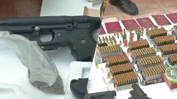 أسلحة نارية وذخائر هربها مواطن بلجيكي عبر ميناء رادس