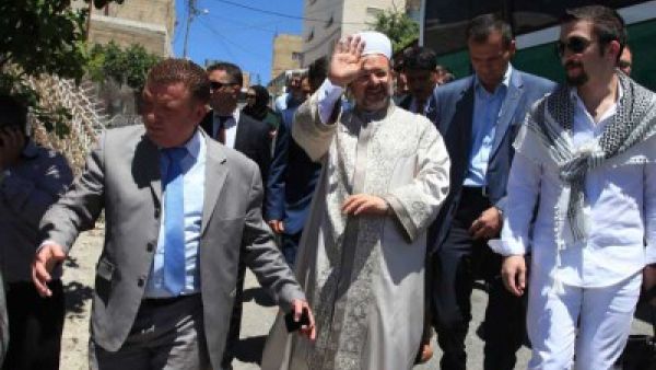 رئيس الشؤون الدينية التركي “محمد غورماز″ في قطاع غزة