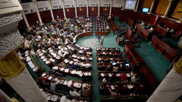 A meeting of the Tunisian parliament on July 30, 2016. (AFP/Fethi Belaid) A meeting of the Tunisian parliament on July 30, 2016. (AFP/Fethi Belaid)