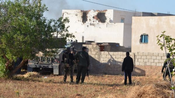 Tunisian military forces on patrol after a series of Daesh attacks in the country. (AFP/File)