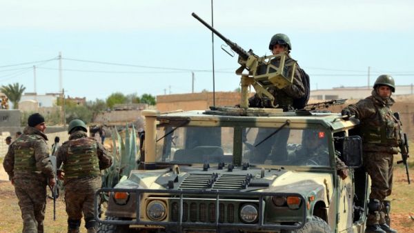 Tunisian special forces on patrol after a Daesh attack. (AFP/File)