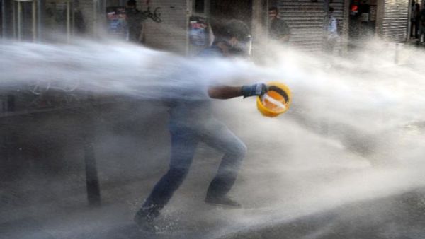 Demonstrators have clashed with police in Turkey, where protests have been reignited (Photo credit: AFP)
