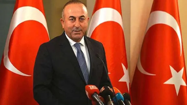 وزير الخارجية التركي مولود جاويش اوغلو 