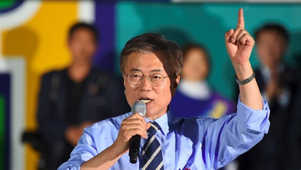 Moon Jae-in appears set to be South Korea's next president. (AFP/File Photo)