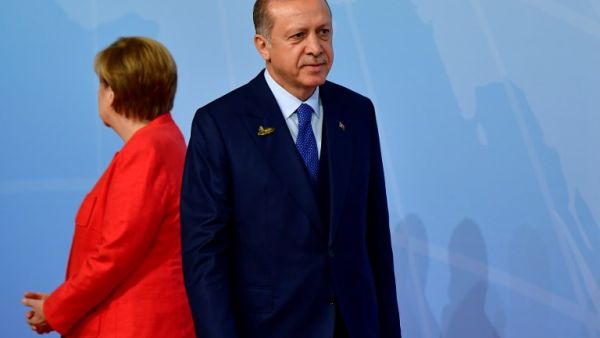 The latest spat between Ankara and Berlin risks propelling a months-long crisis in ties between the two NATO allies to a new level ahead of Germany's Sept. 24 general election (Tobias Schwarz/AFP)