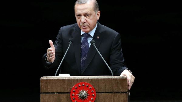 Turkish President Recep Tayyip Erdogan. (AFP/Adem Altan)