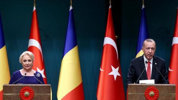 Erdogan noted the Turkish-Romanian relations were raised to the level of a strategic partnership in 2011. (Anadolu)