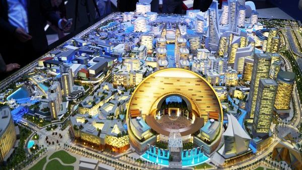 The Mall of the World will be divided into four phases with the first phase slated for completion before Expo 2020. (File photo)