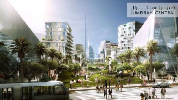 The “district”, of which over half will be open space, will offer 1 million square feet of climate-controlled arcades for an “all-season lifestyle”. (Twitter)