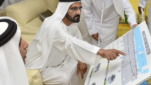 Comparing revenue items for 2017 with 2016, the government expects an increase in fees revenues by six per cent. (Dubai Media Office)