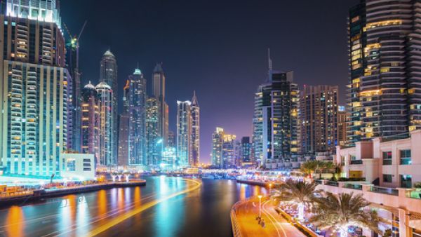 The annual report by Dubai's Land Department revealed that the sum of real estate investment transactions for the year exceeded $24.7B from 55,928 investors.  (Shutterstock)