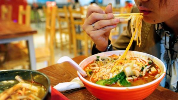 Up to 77kg products, including 37kg foods and 40kg cosmetic items, were confiscated after they were found unfit for human consumption and were bad for health. (AFP/ File Photo)