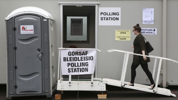 Prime Minister Theresa May billed the election as a clear choice on who would lead Britain as it negotiated its way out of the EU. (AFP)