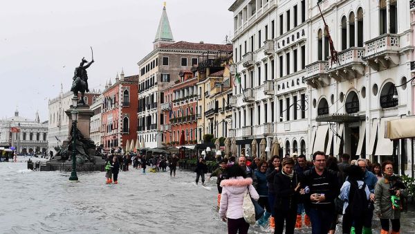 Venice witnesses harsh flooding. (AFP/File Photo)