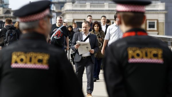 Residents said they heard loud bangs and gunshots early Monday. (AFP) 