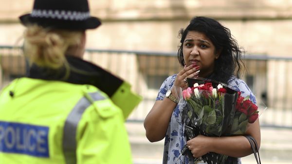 British Prime Minister said the "cowardice of the attacker was met by the bravery of the emergency services and the people of Manchester". (AFP)  British Prime Minister said the "cowardice of the attacker was met by the bravery of the emergency services and the people of Manchester". (AFP)
