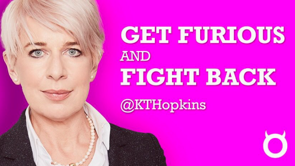 Hopkins lost her job after using the phrase, which was also used by Nazis during the Second World War. (twitter)
