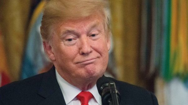 US President Donald Trump says his Supreme Court nominee is innocent. (AFP/File)