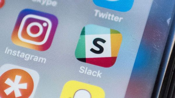 Slack, the office messaging app company has unveiled a new logo. (AFP/ File)