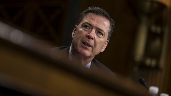Director of the Federal Bureau of Investigation, James Comey testifies in front of the Senate Judiciary Committee during an oversight hearing on the FBI on Capitol Hill May 3, 2017 in Washington, DC. (AFP/Zach Gibson)