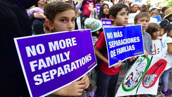 U.S. government earlier approved policy to separate children from their parents trying to cross the US-Mexico border illegally. This policy is now suspended. (AFP/ File Photo)

