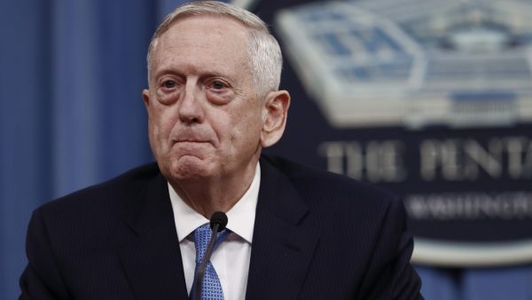 U.S. Defense Secretary Jim Mattis said the United States is ready to carry out more attacks on Syria if Assad fails to heed the message of last week’s allied cruise missile strike. (AFP/ File Photo)