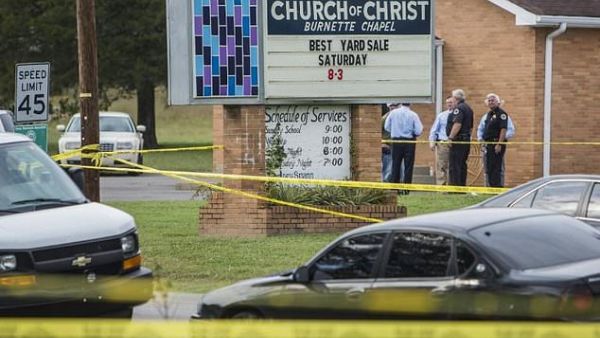 A Tennessee man was indicted on many charges for a mass shooting at church outside Nashville in September. (AFP/ File Photo)