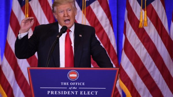 After the U.S. President retweeted anti-Muslim videos has his (barely) latent Islamophobia finally reared its ugly head for all to see, and should he be kicked off Twitter? (AFP)
