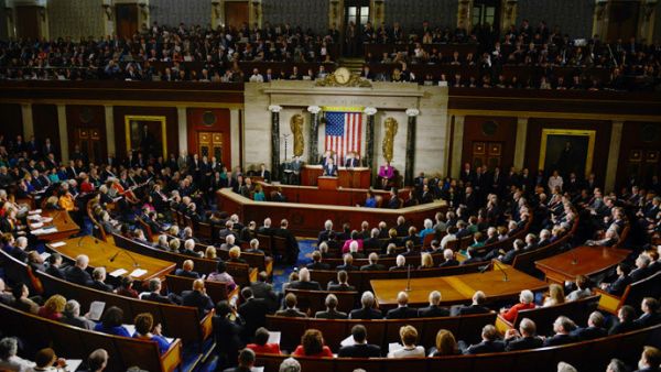 US Congress in the House chamber at the Capitol (AFP File Photo)