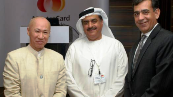 Dr. Yuwa Hedrick-Wong and Raghu Malhotra met with numerous customer banks including Mr. Faisal Galadari Dr. Yuwa Hedrick-Wong and Raghu Malhotra met with numerous customer banks including Mr. Faisal Galadari