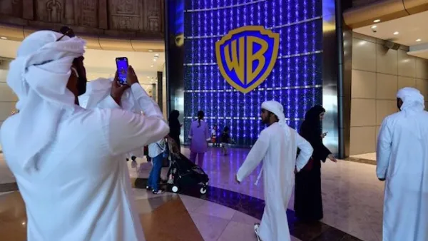 Warner Bros. World Abu Dhabi. (AFP)